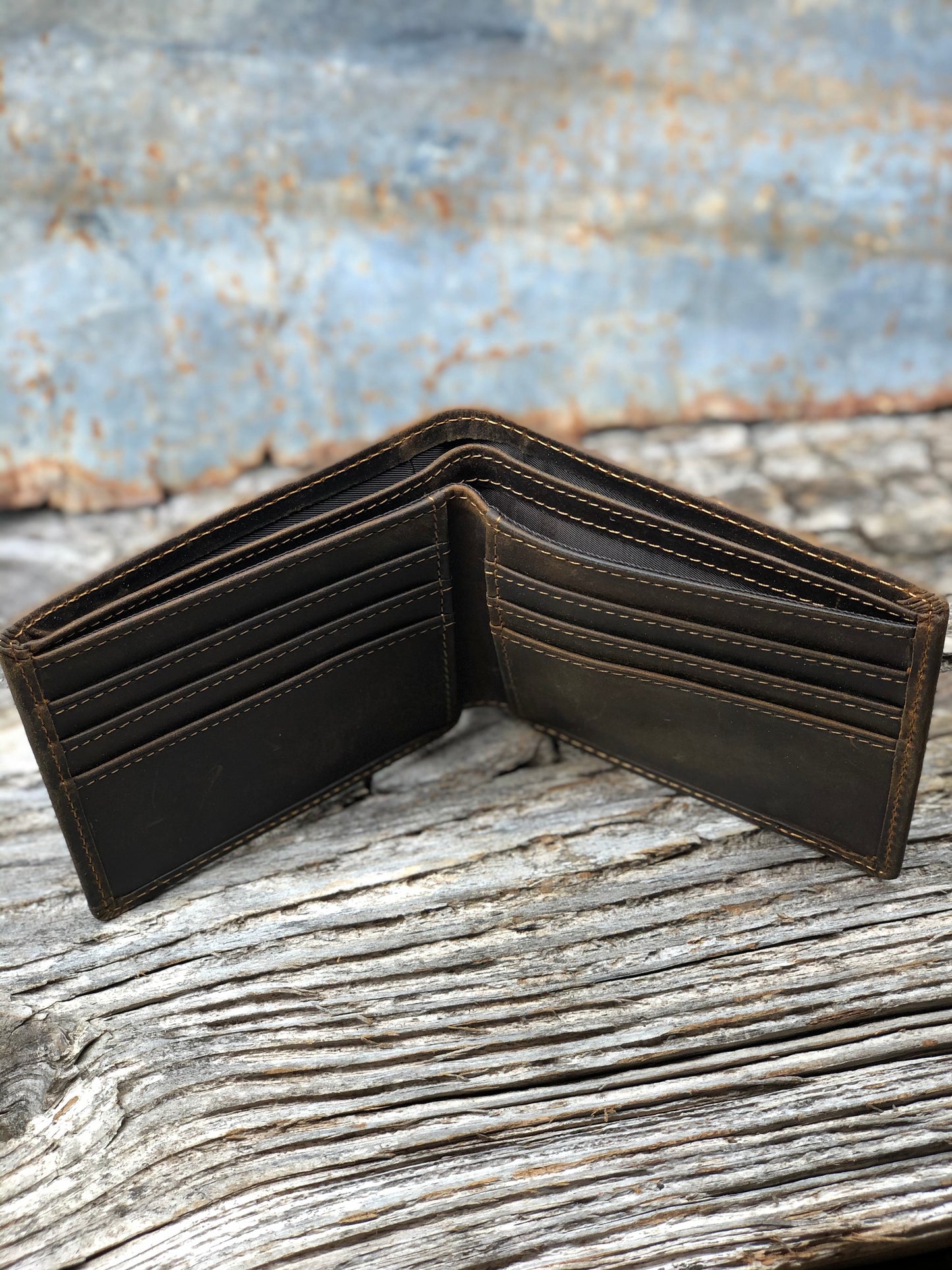 Brown Leather Wallet