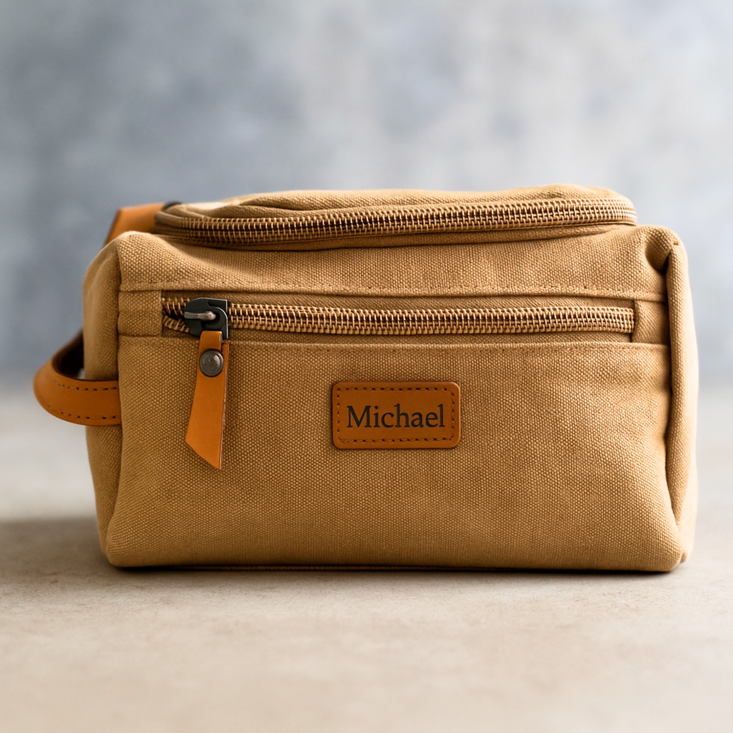 Personalized Mens Toiletry Bag / Dopp Kit