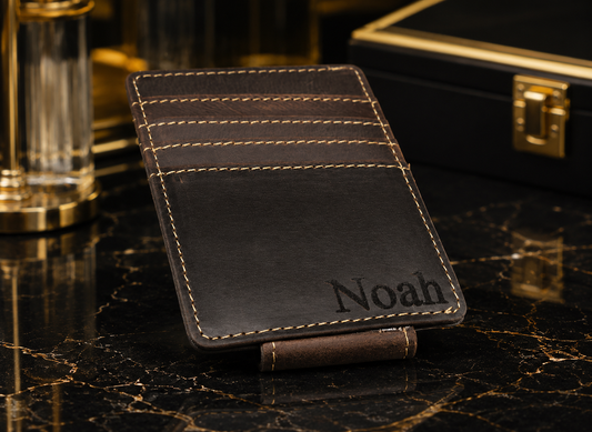 Leather Money Clip