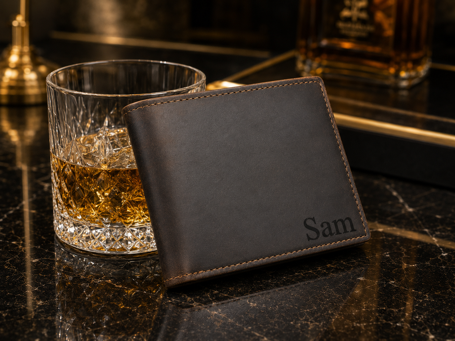 Brown Leather Wallet