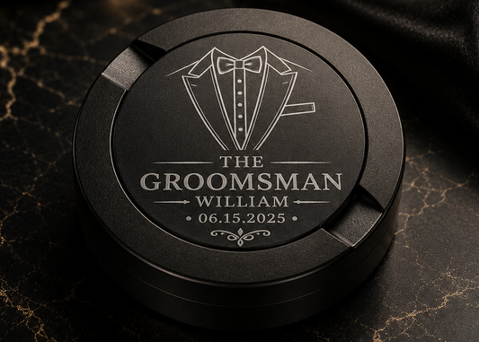 Groomsman Nicotine Can / Nicotine tin