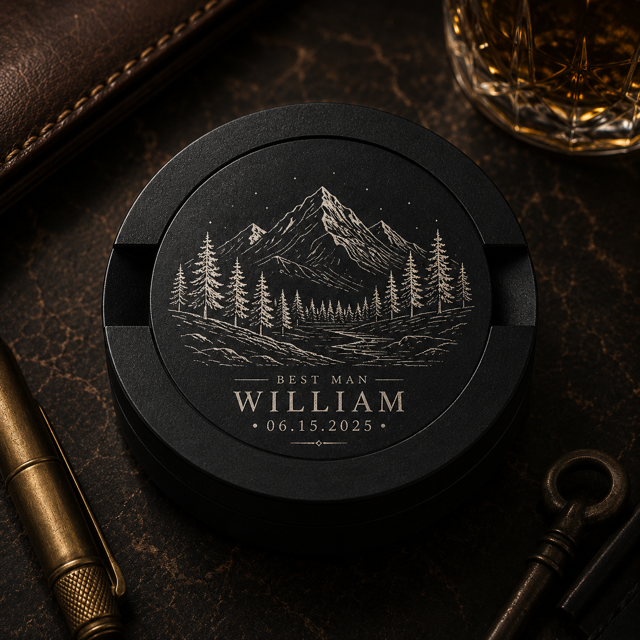 Groomsman Nicotine Can / Nicotine tin