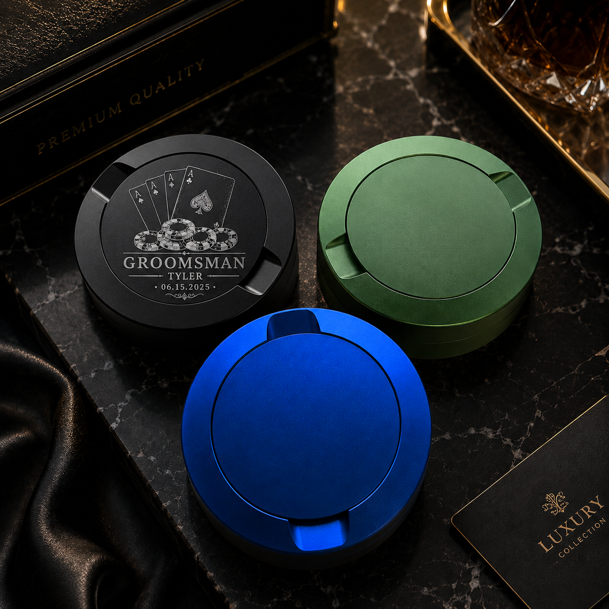 Groomsman Nicotine Can / Nicotine tin
