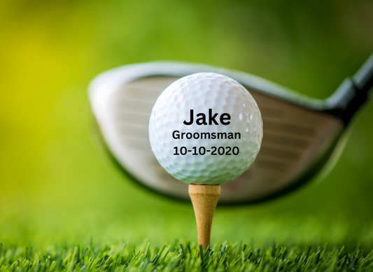 Groomsman Golf Ball