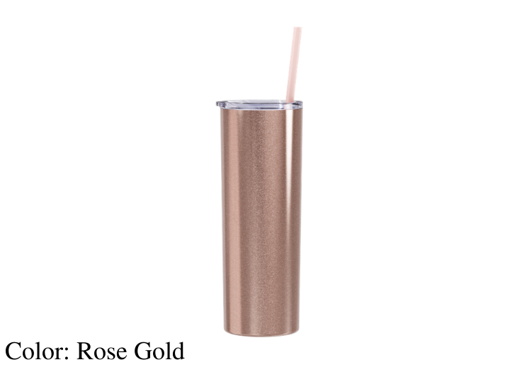 20 Oz Skinny Tumbler, Personalized Skinny Tumbler, Stainless Steel Tumbler,  Custom Tumbler, Personalized Cup, Insulated Tumbler With Straw 